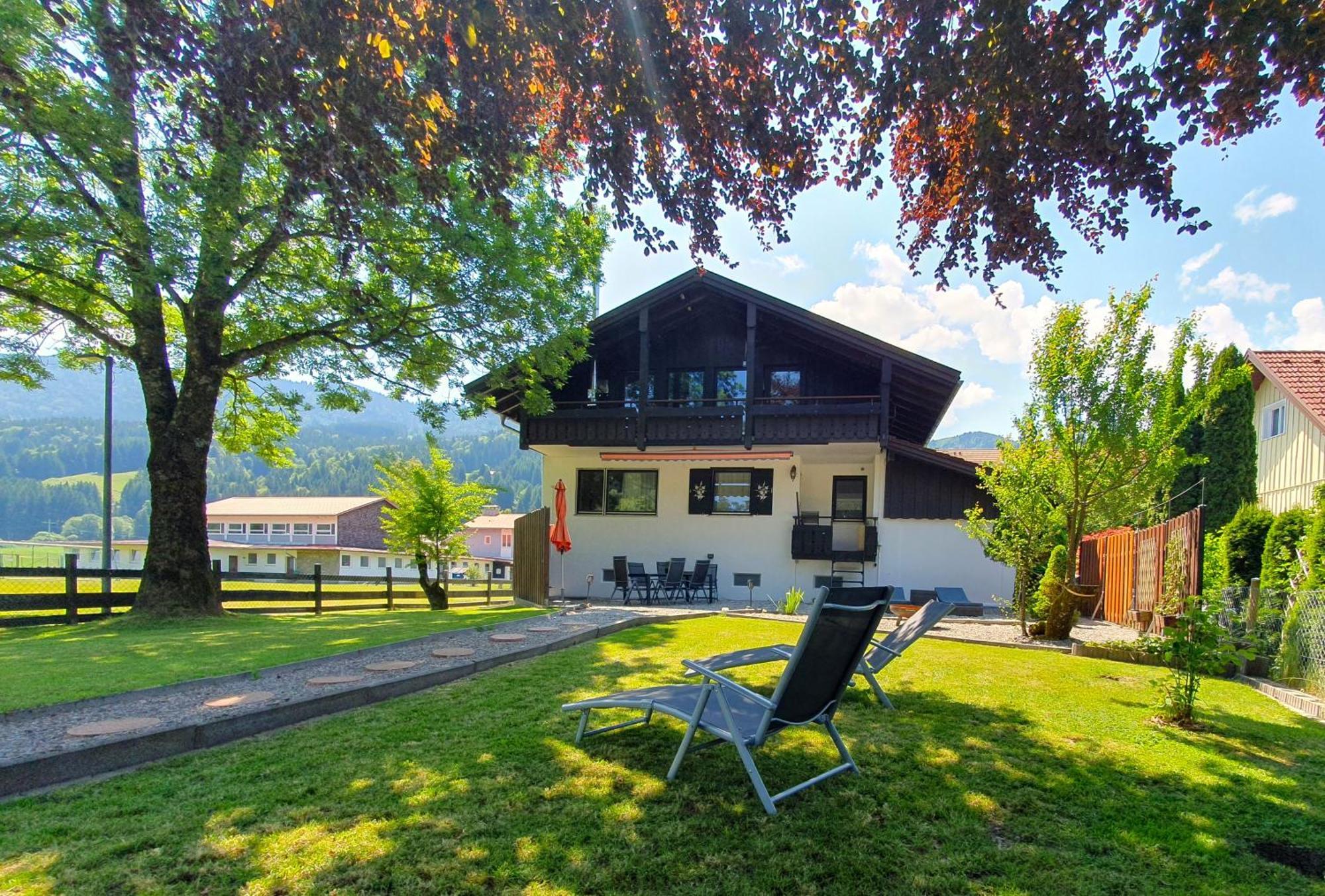 Ferienwohnung Haus Denneberg Oberstaufen Exterior foto